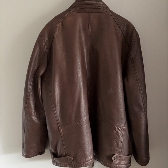 Vintage Cocoa Leather Jacket - Picture 13 of 16